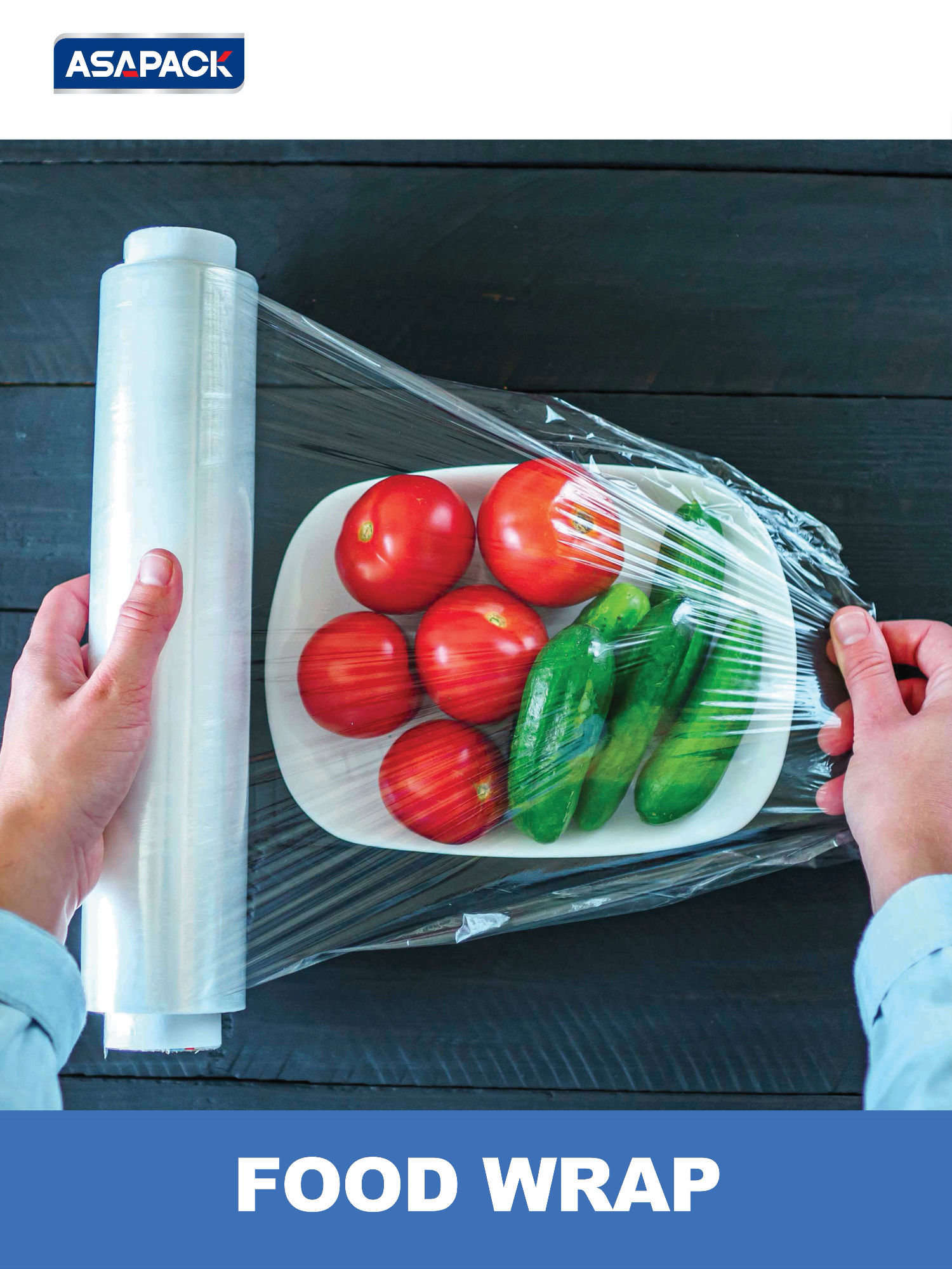عکس استرچ محافظ غذایی پلی اتیلن