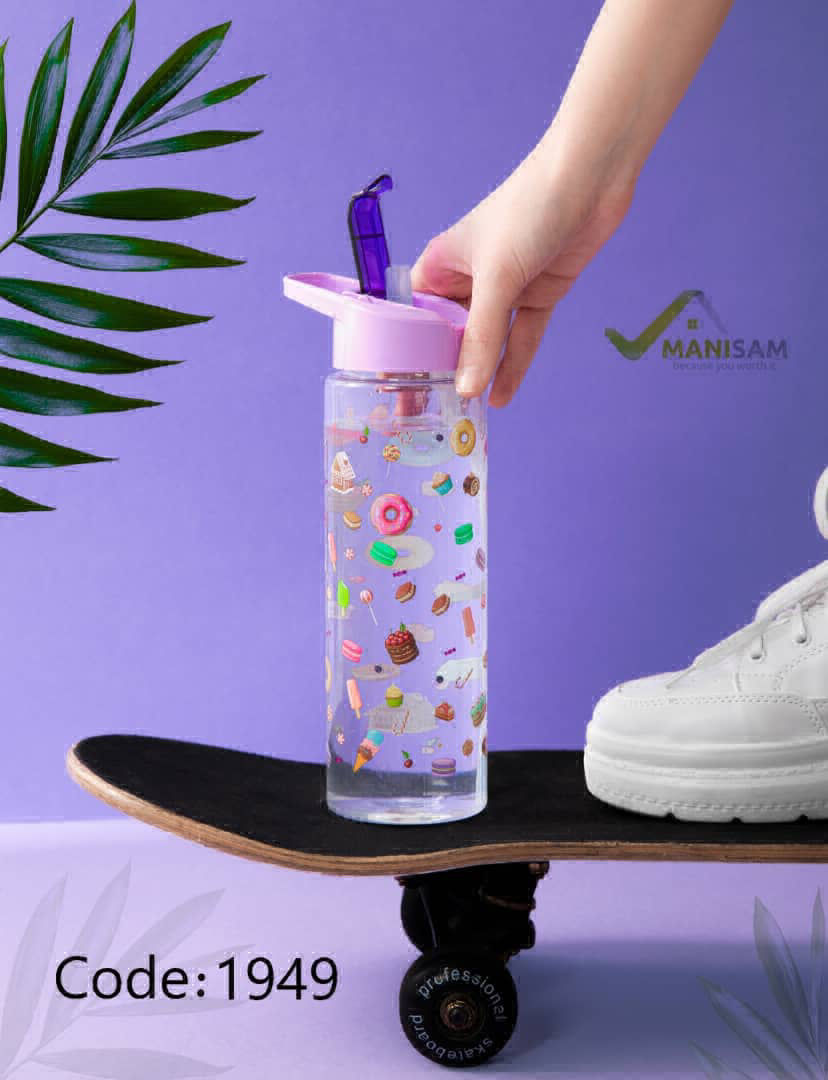 عکس بطری کندی نی دار سیلیکونی دسته دار