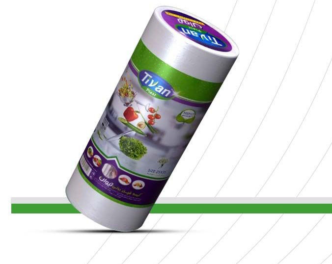 عکس کیسه فریزر 500 برگ رولی ضخیم(یک کیلویی)