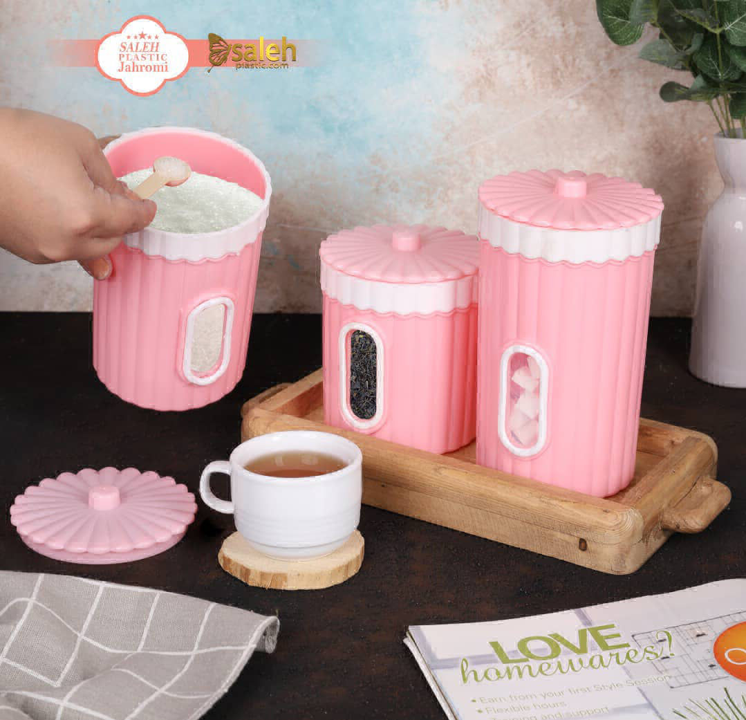 عکس ظرف حبوبات گرد