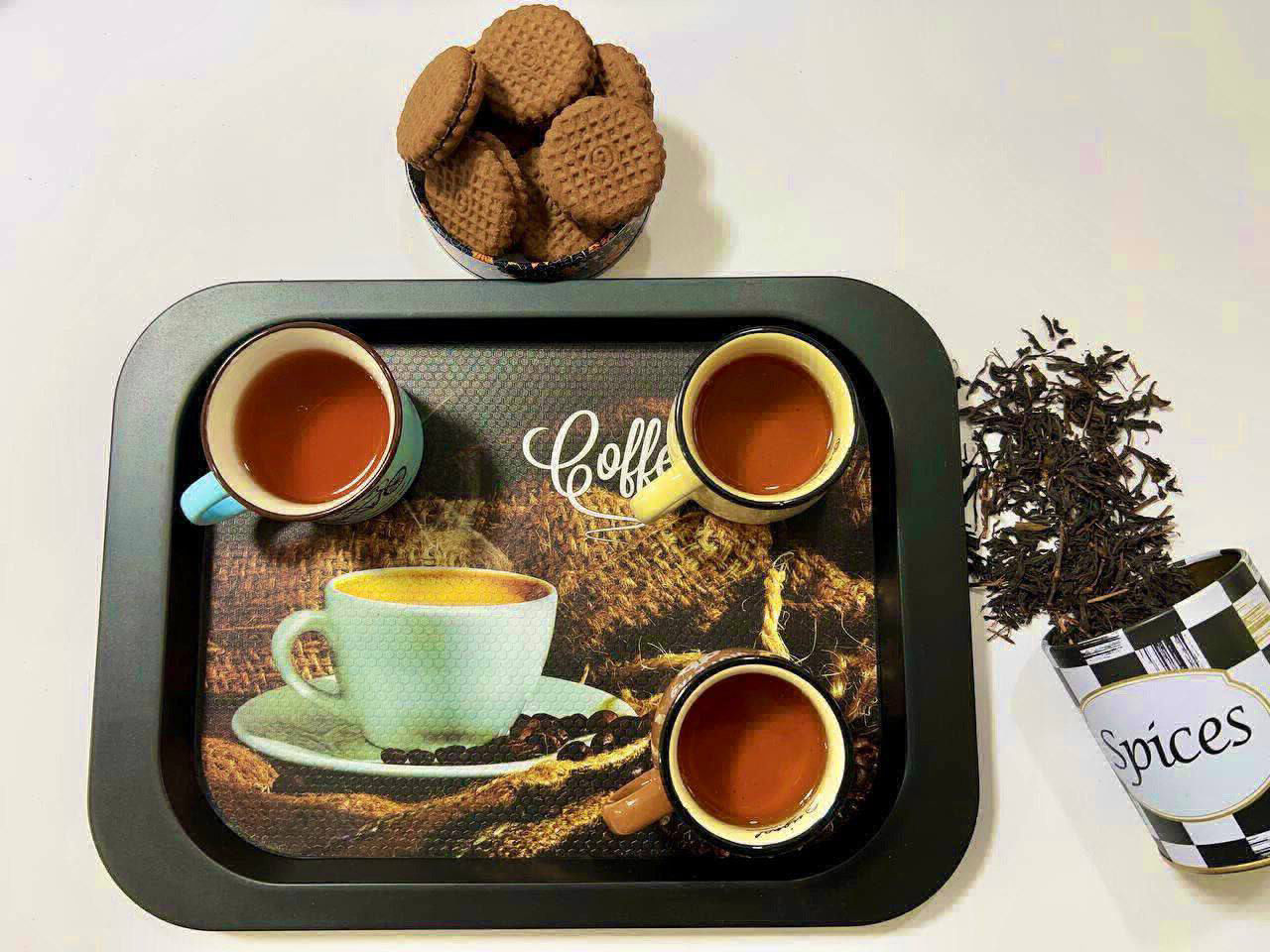 عکس سینی مستطیل