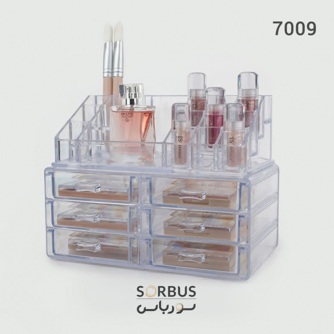 تصویر استند لوازم آرایش